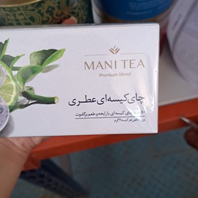 خرید چای تی بگ 50 عددی مانی