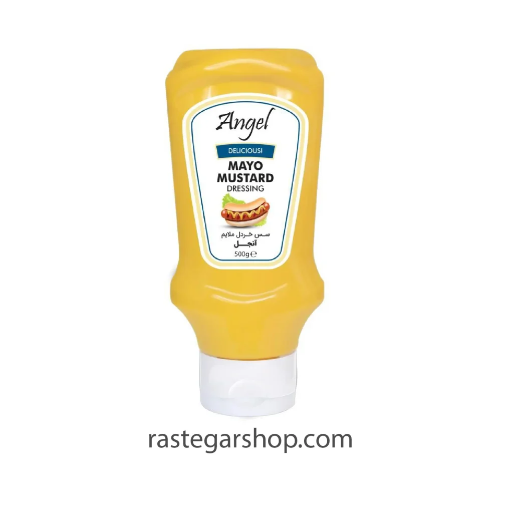 سس خردل بطری 500گرمی آنجل