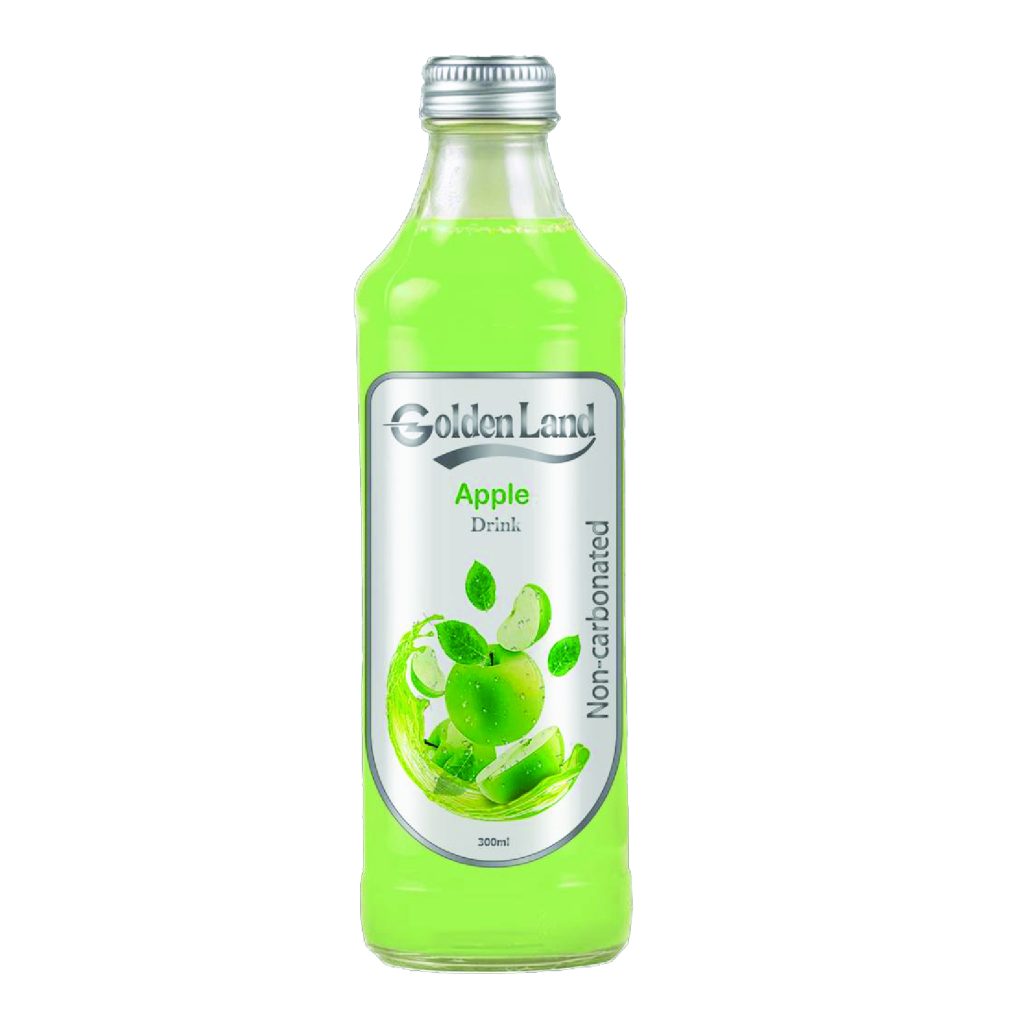 خرید گلدن لند شیشه آرکا سیب