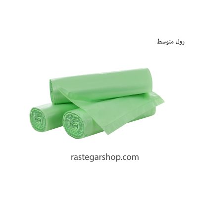 خرید کیسه زباله 3 رولی سبز تیوان پلاست
