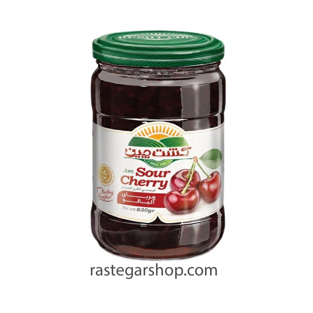 خرید مربای آلبالو 830 گرمی کشت چین