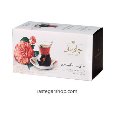 خرید چای تی بگ 25 عددی مانی