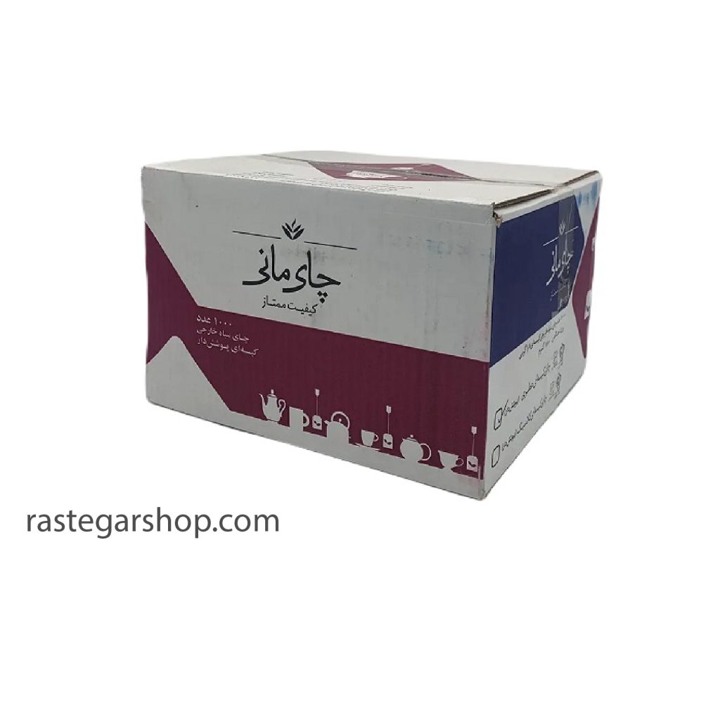 خرید چای تی بگ 1000 عددی مانی