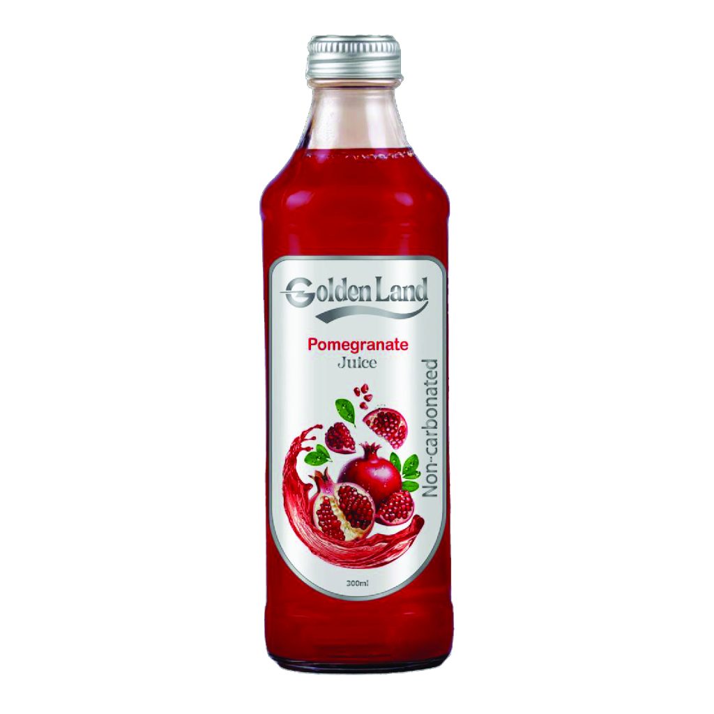 خرید گلدن لند شیشه آرکا انار