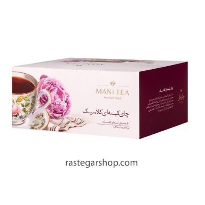 خرید چای تی بگ 50 عددی مانی