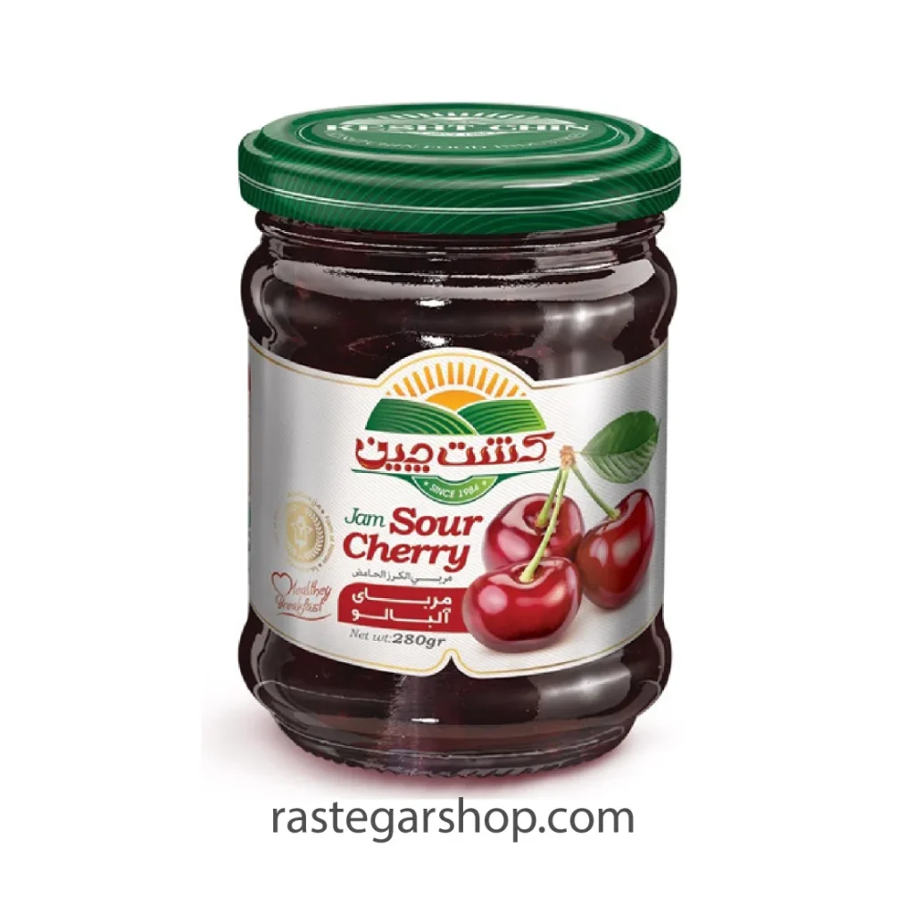 مربای آلبالو 280 گرمی کشت چین