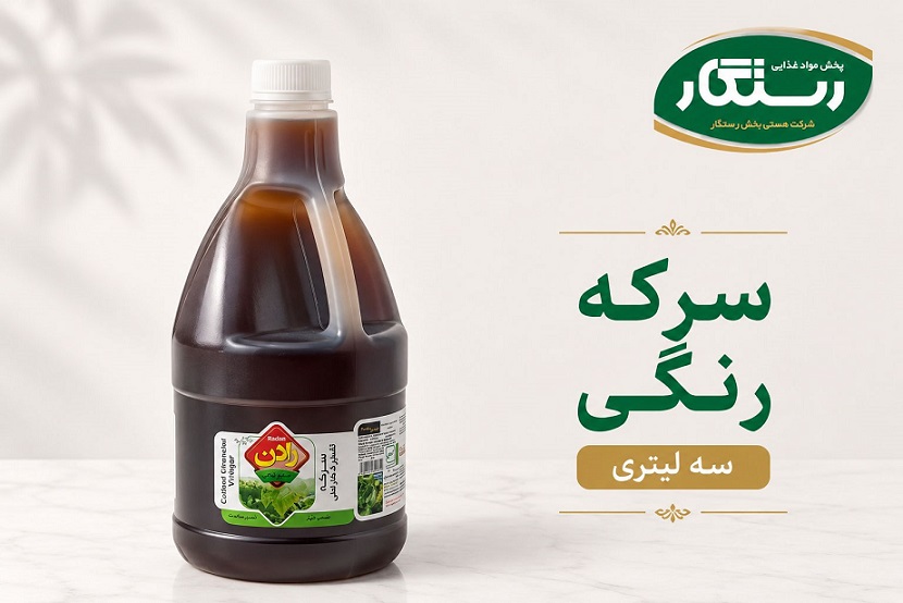 4010024 سرکه رنگی 3 لیتری صالحی - رادن
