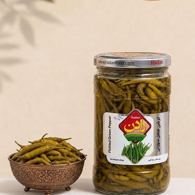شیشه فلفل سوزنی رادن