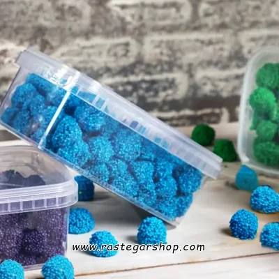 ژله ترافل یک کیلویی آبی سورهاسور