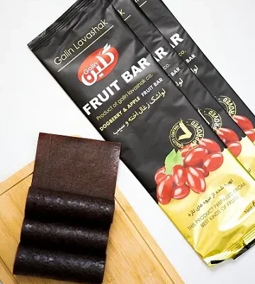 لواشک متالایز ذغال اخته گلین