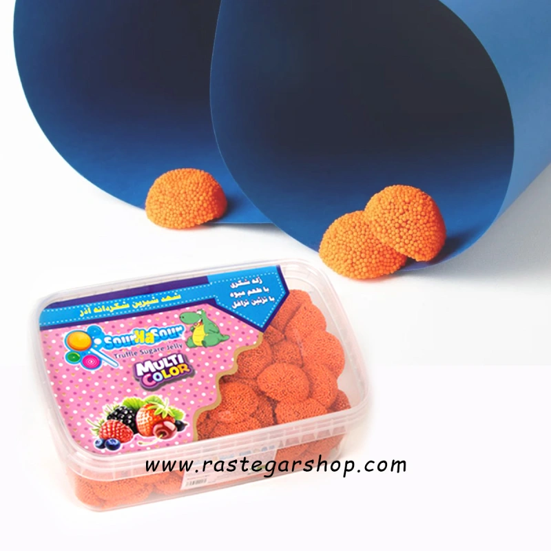 ژله ترافل یک کیلویی نارنجی سورهاسور