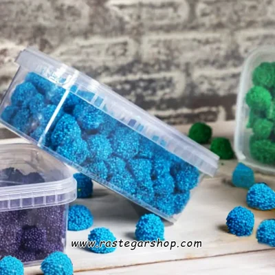 ژله ترافل یک کیلویی آبی سورهاسور