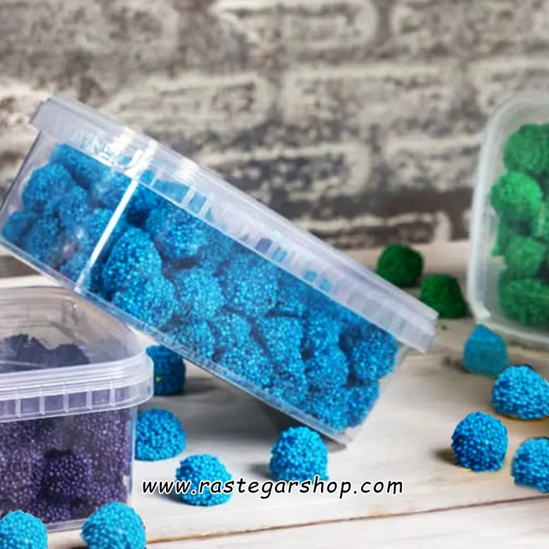 ژله ترافل یک کیلویی آبی سورهاسور