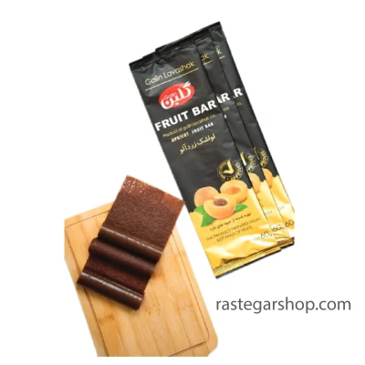 لواشک متالایز زردآلو گلین