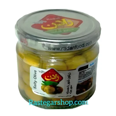 زیتون درجه 1 با هسته 325 گرم