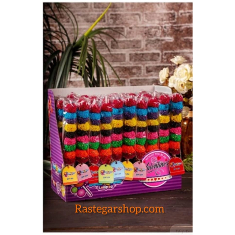 پاستیلی ترافل دار سیخی رنگارنگ سورهاسور