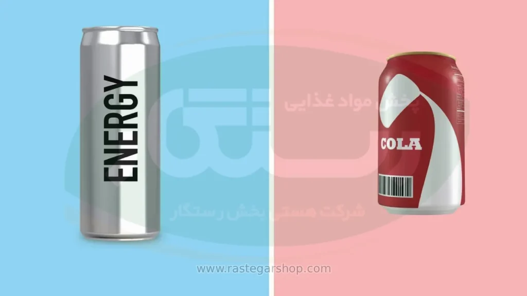 نوشیدنی انرژی‌زا با نوشیدنی گازدار