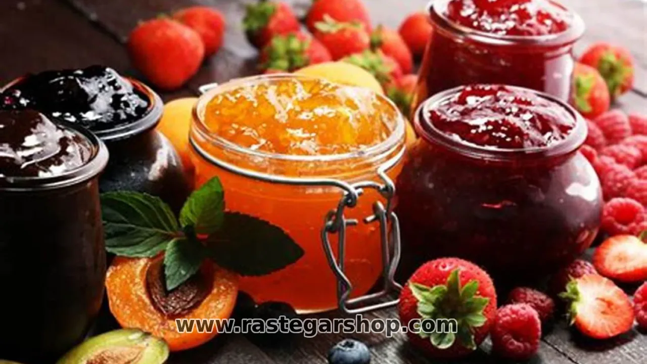 خواص مربا میوه‌ای: فواید سلامتی و کاربردهای متنوع در دستورات غذایی e%