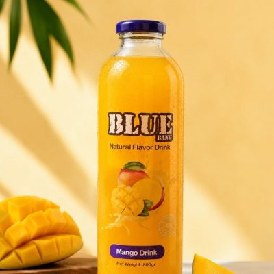 بلوبنگ آبمیوه شیشه 800 انبه