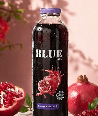 بلوبنگ آبمیوه شیشه 800 انار