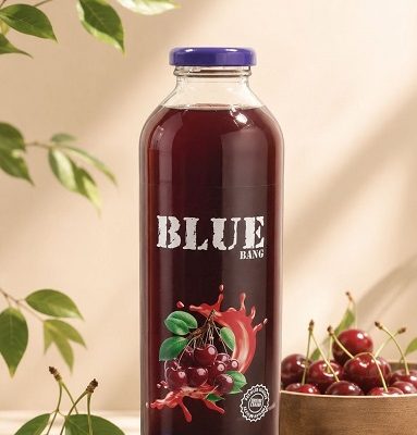 آبمیوه شیشه 800 آلبالو