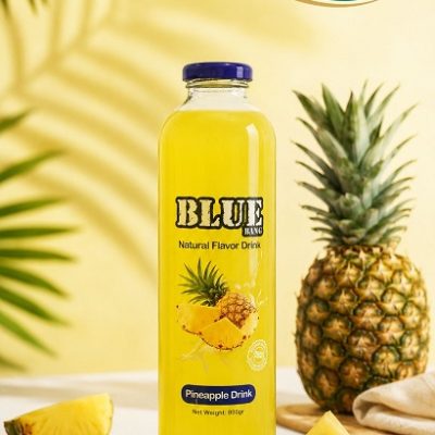 آبمیوه شیشه 800 آناناس
